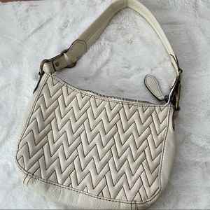 Wilson’s leather white mini purse